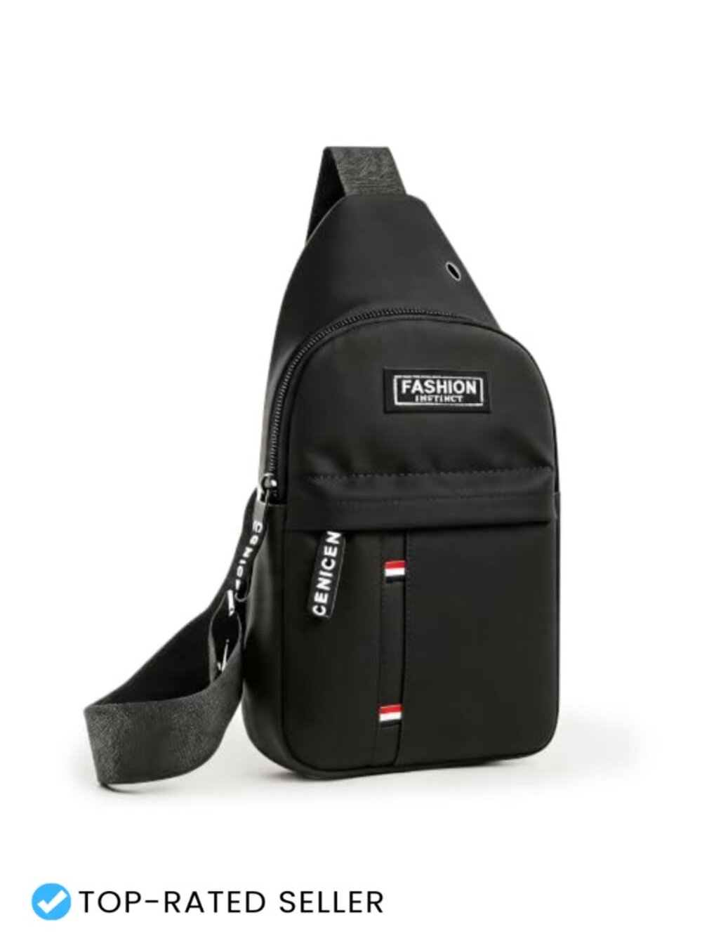 Men's Nylon Crossbody Sling Bag Chest Backpack Travel Hiking Shoulder Bag